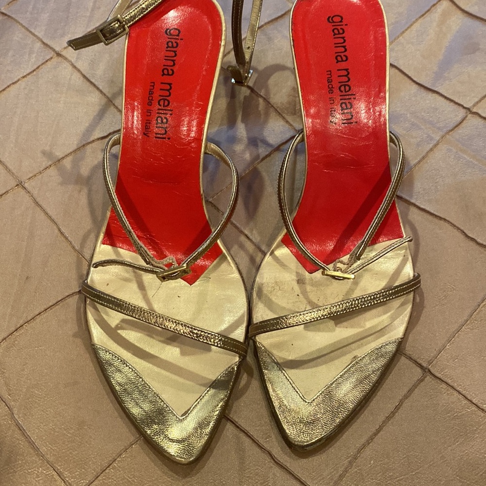 Gianna Meliani fabulous strappy sandal heels, size 36